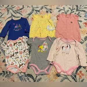John Deere & Carhartt Onesie Lot of 6